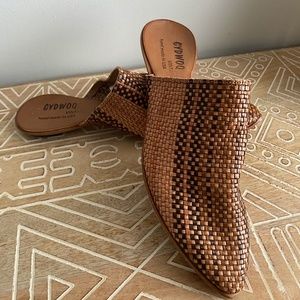 CYDWOQ Vintage Knit Mule